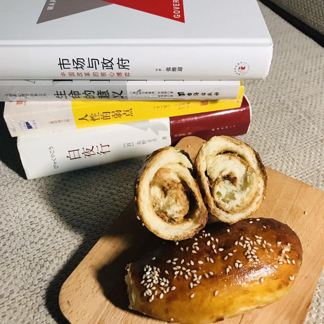 肉松沙拉酱面包（65度汤种）