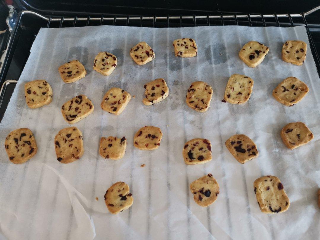 低糖少油版蔓越莓饼干