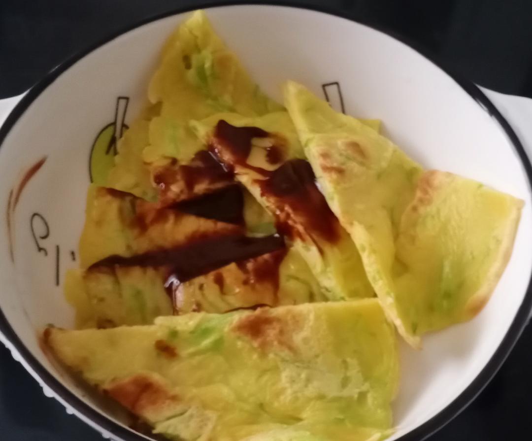 黄瓜鸡蛋饼