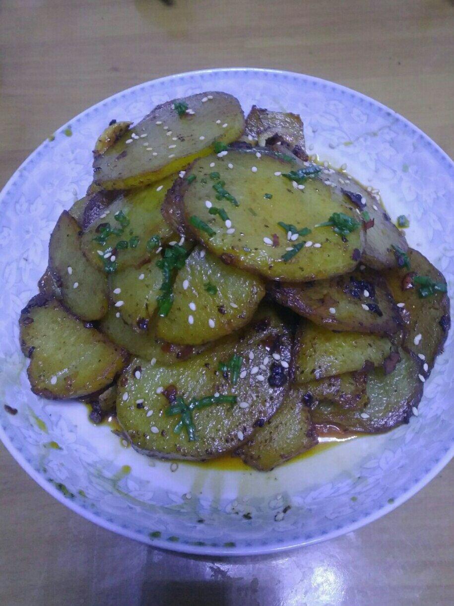 干锅土豆片