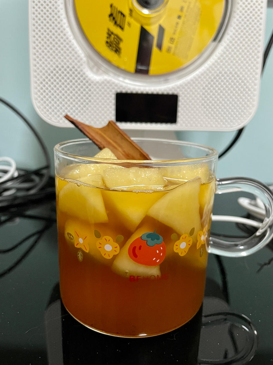 快手好喝的苹果肉桂茶【圣诞秋冬特定】