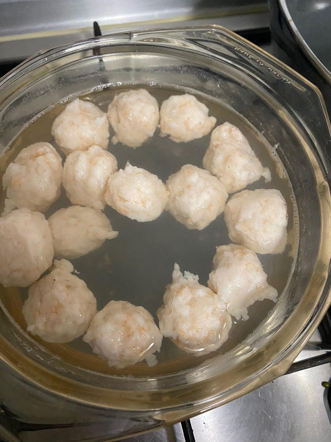 不加粉的Q弹虾滑