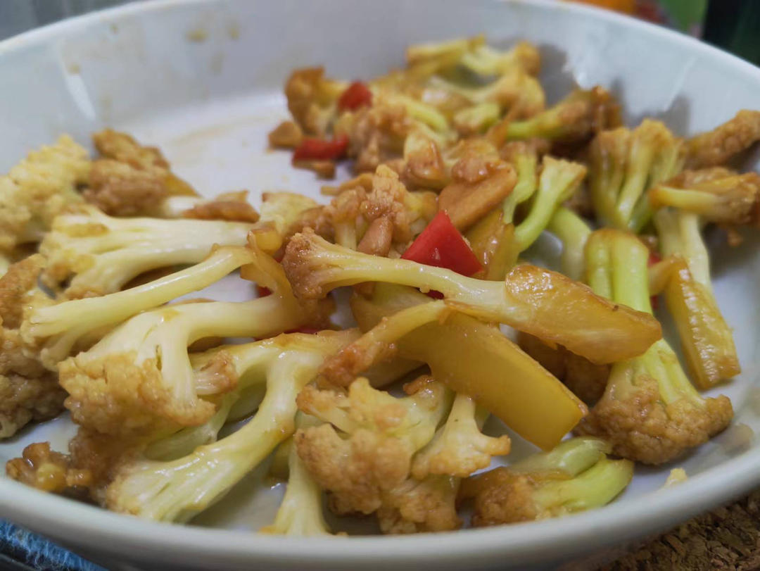 无肉简易版干煸菜花