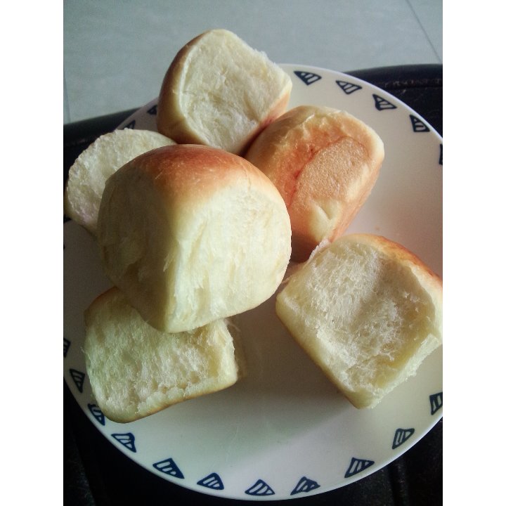 鲜奶油小餐包（一次发酵）