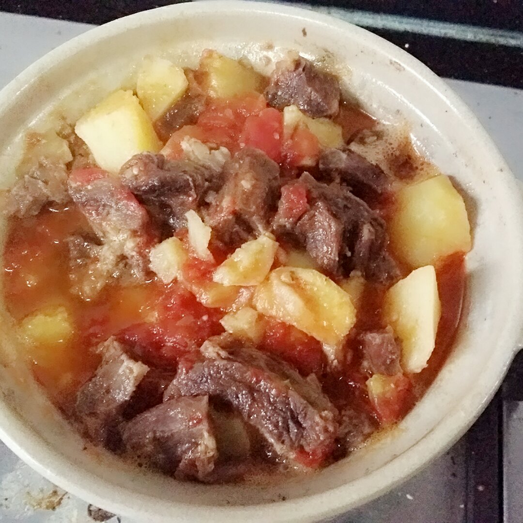 番茄土豆炖牛腩