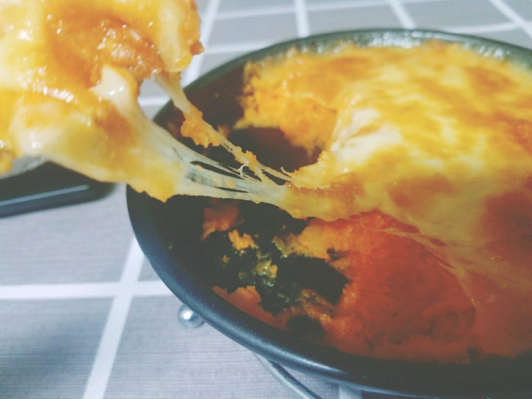 超拉丝芝士焗红薯❗奶香浓郁