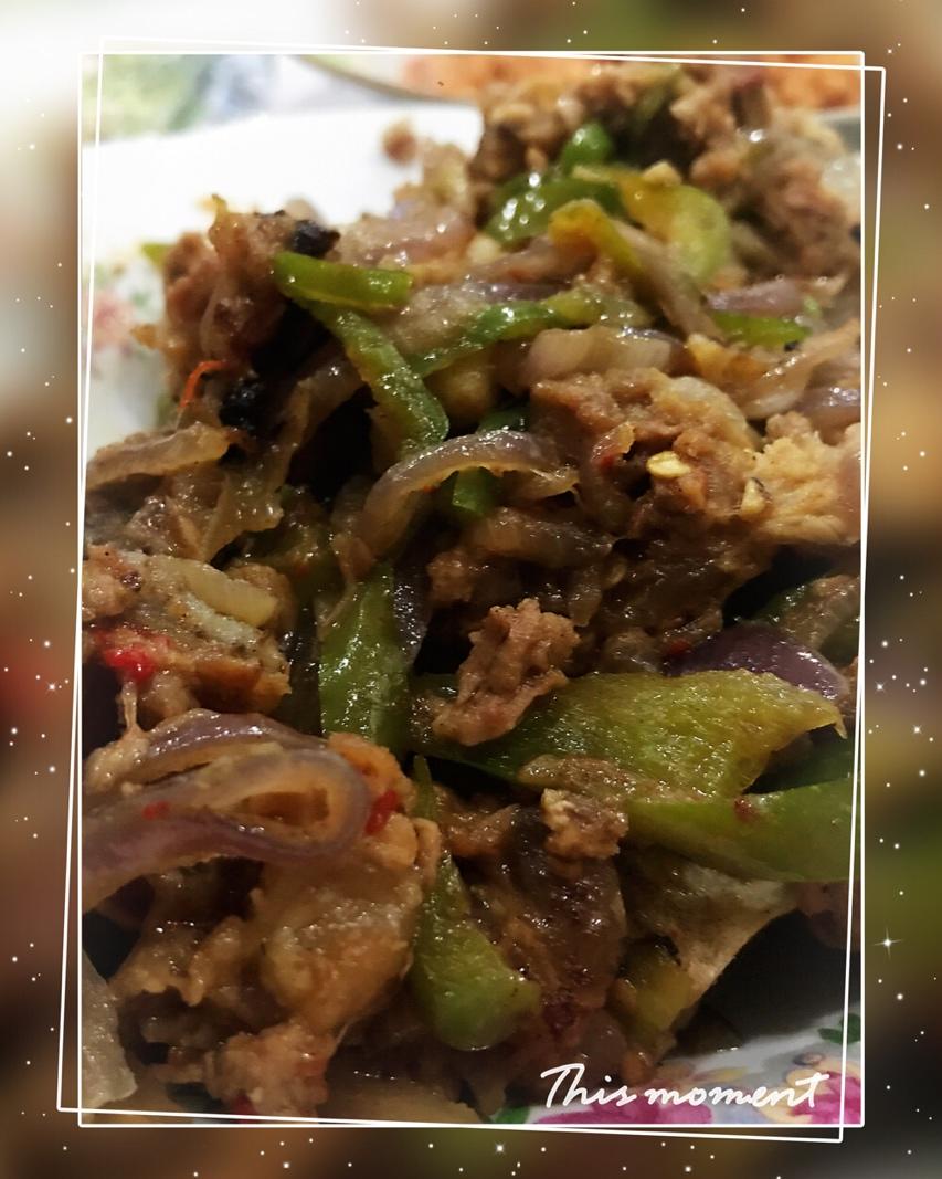 酱烧黑椒牛排骨