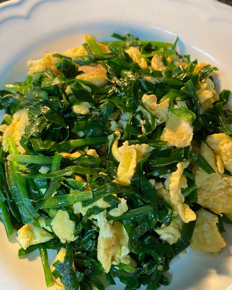 韭菜炒鸡蛋（下饭菜）