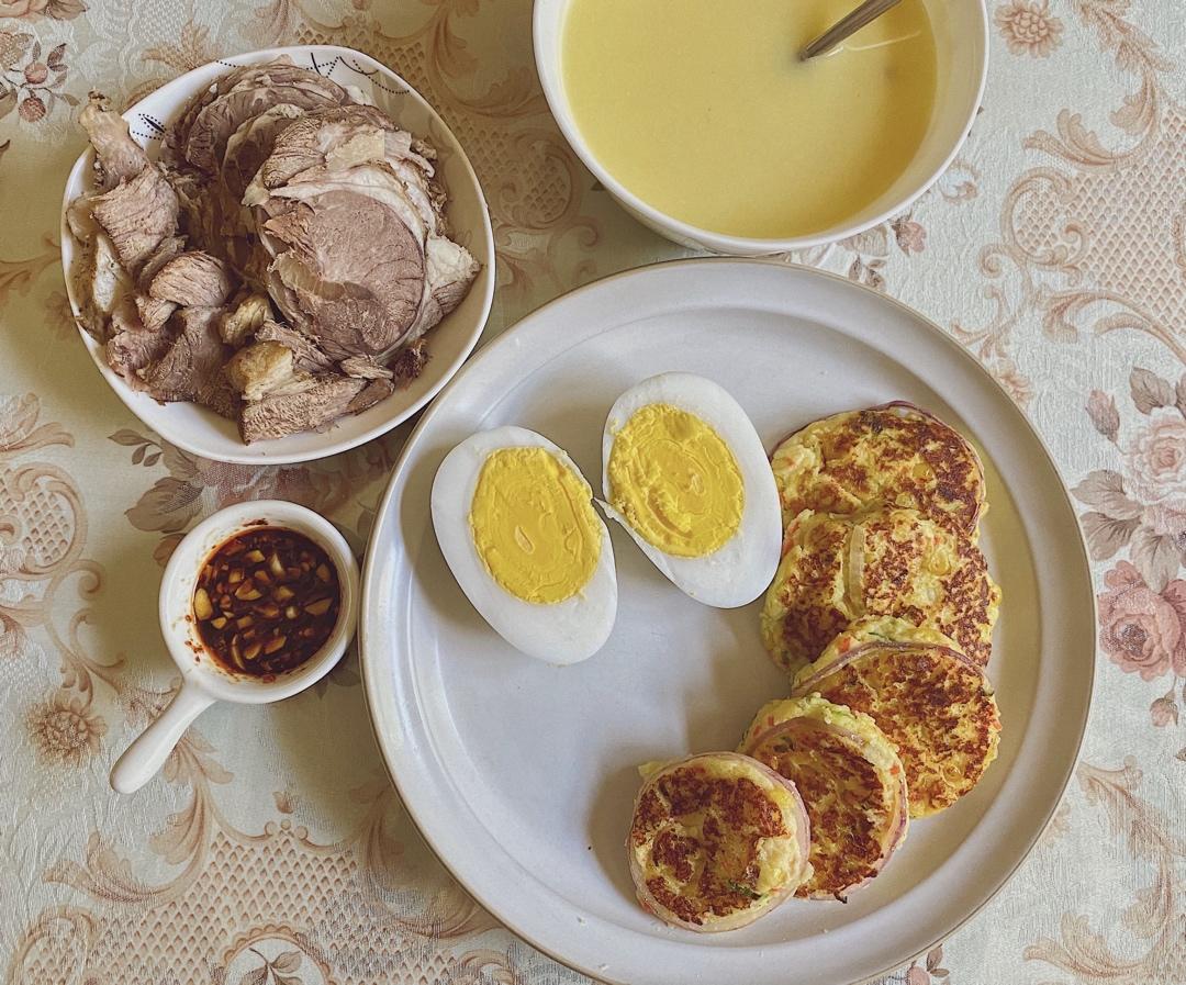 土豆火腿早餐饼