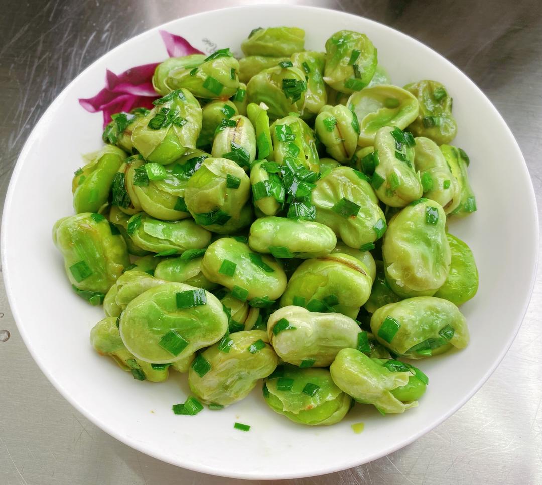 韭菜炒川豆的做法