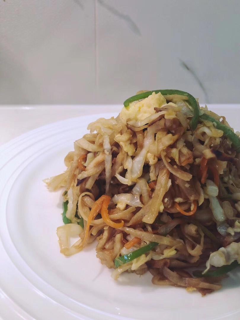 鸡蛋炒饼