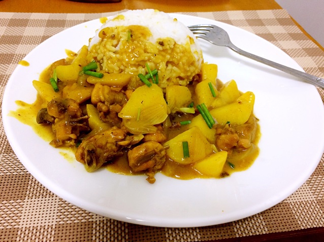 咖喱鸡块