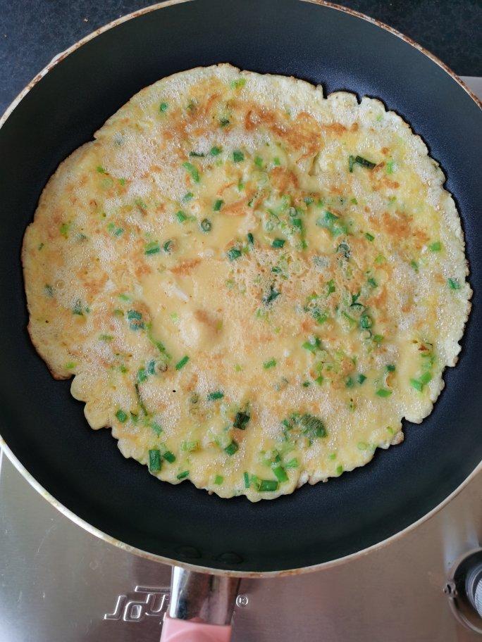 葱花鸡蛋饼