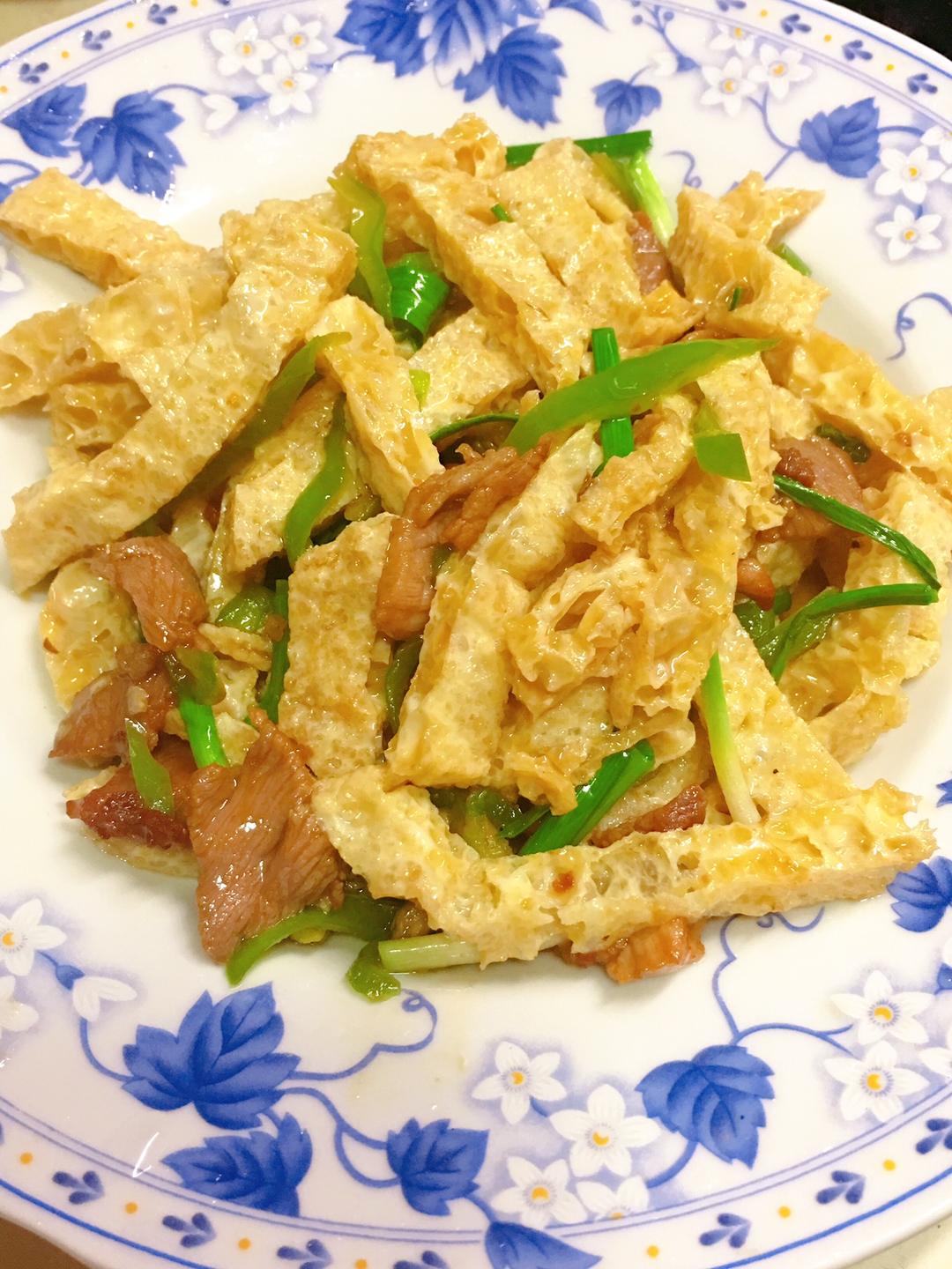 家常小炒脆皮豆腐