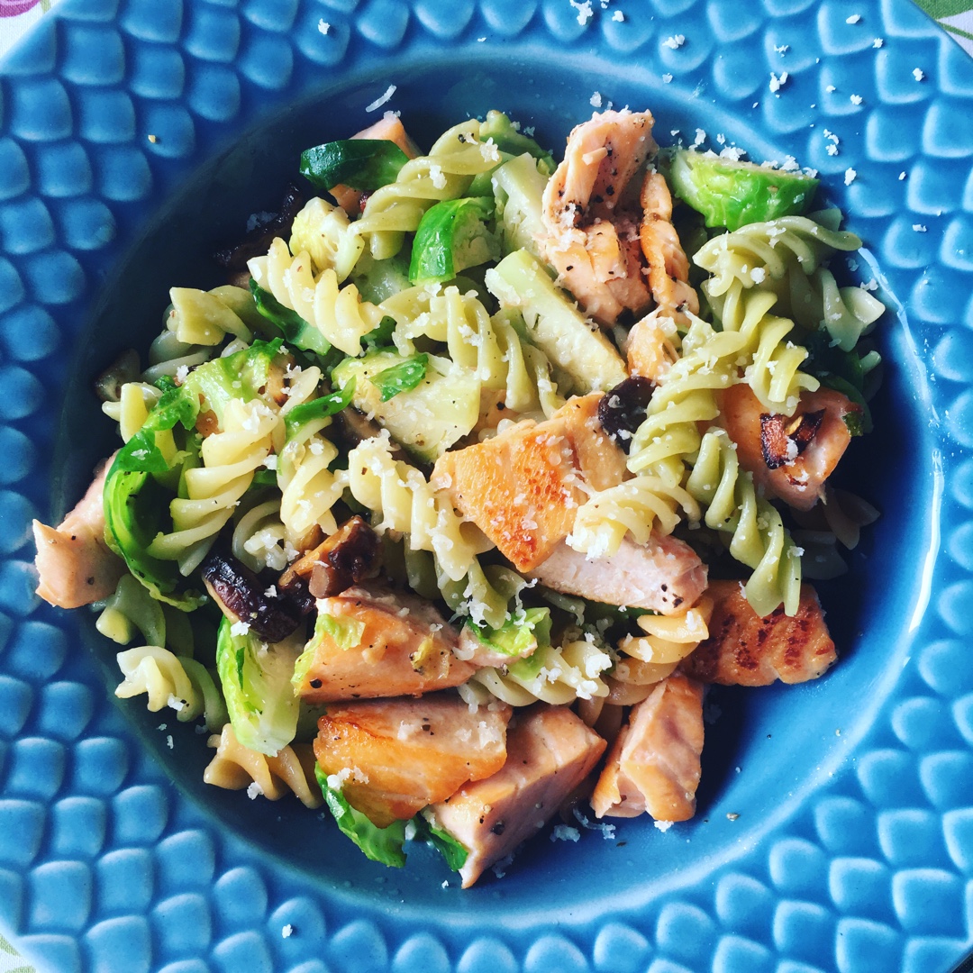 抱子甘蓝三文鱼