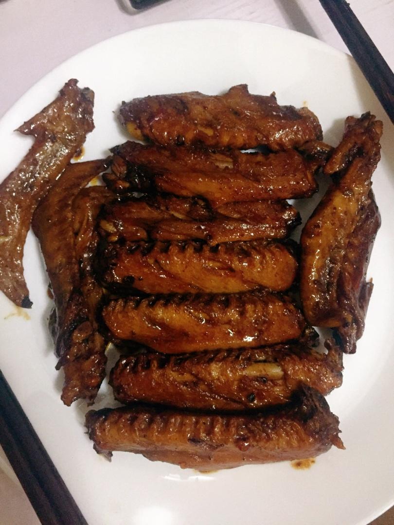 电饭锅版卤鸭翅膀（周黑鸭本鸭）