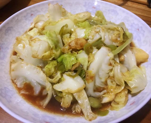 辣炒包菜的做法