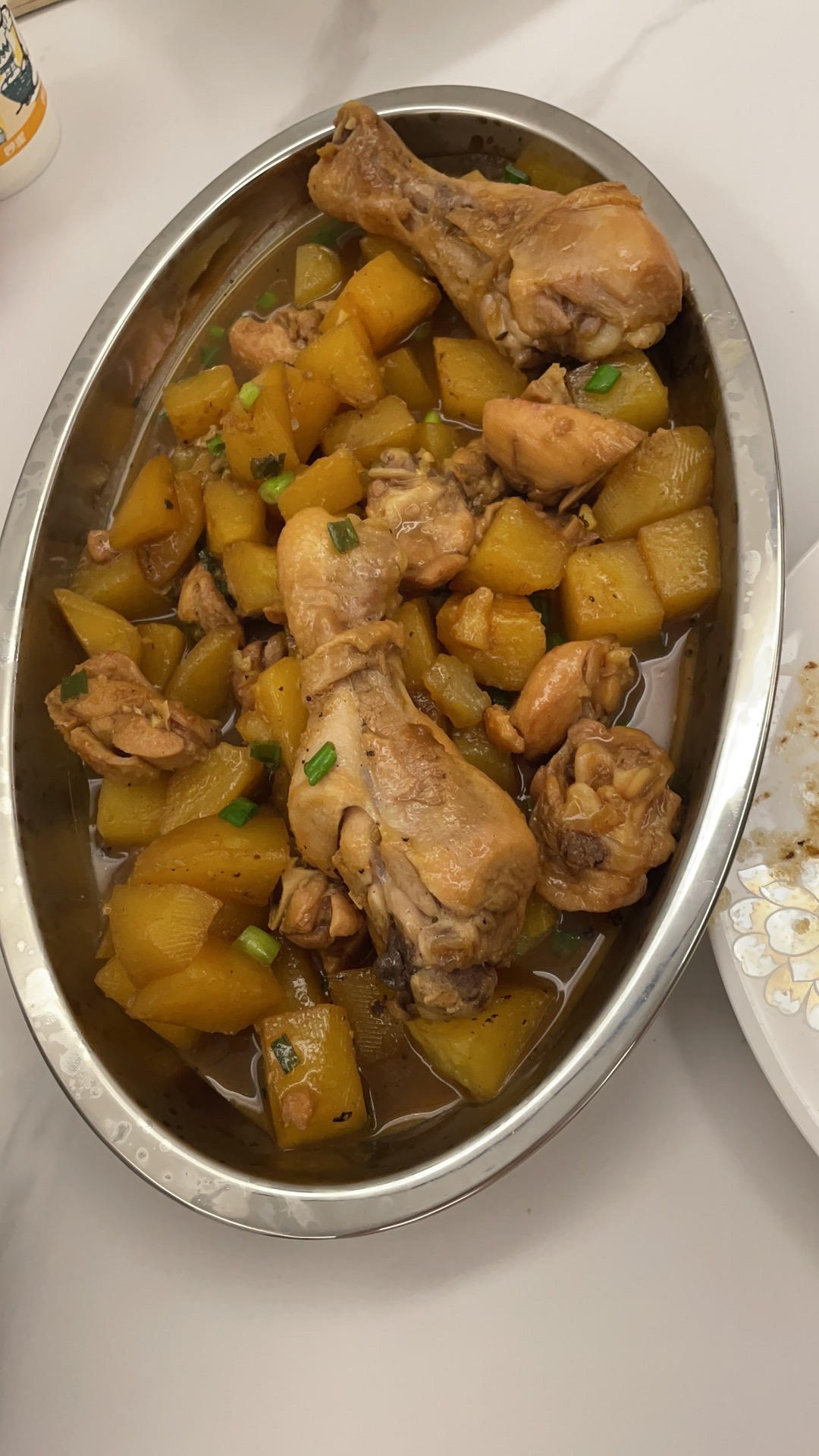土豆炖鸡块