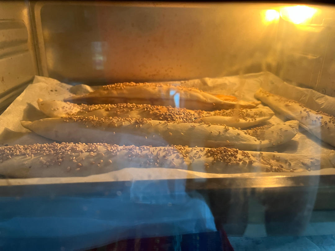 超好吃的红糖空心烧饼