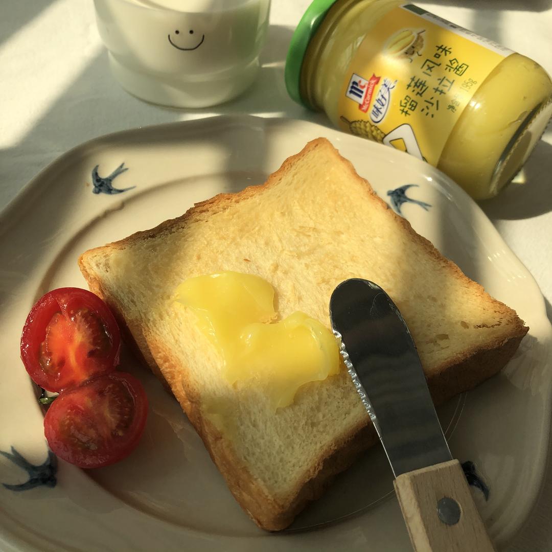 纯奶手撕吐司的做法 步骤1