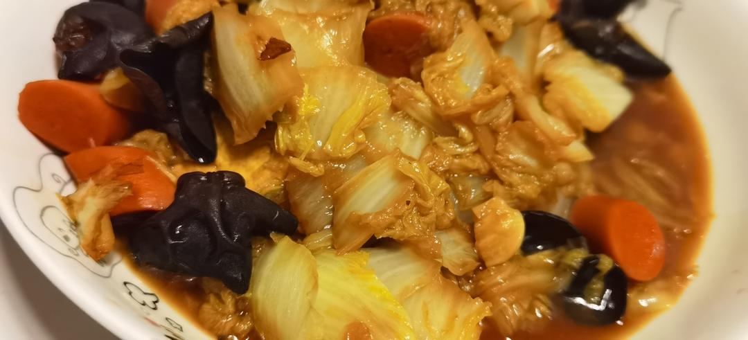 ✨无敌下饭❗️好吃到哭的白菜火腿豆腐煲