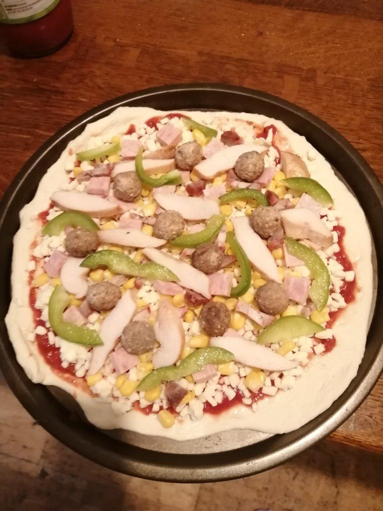 新手披萨饼皮pizza(能开餐厅那种)