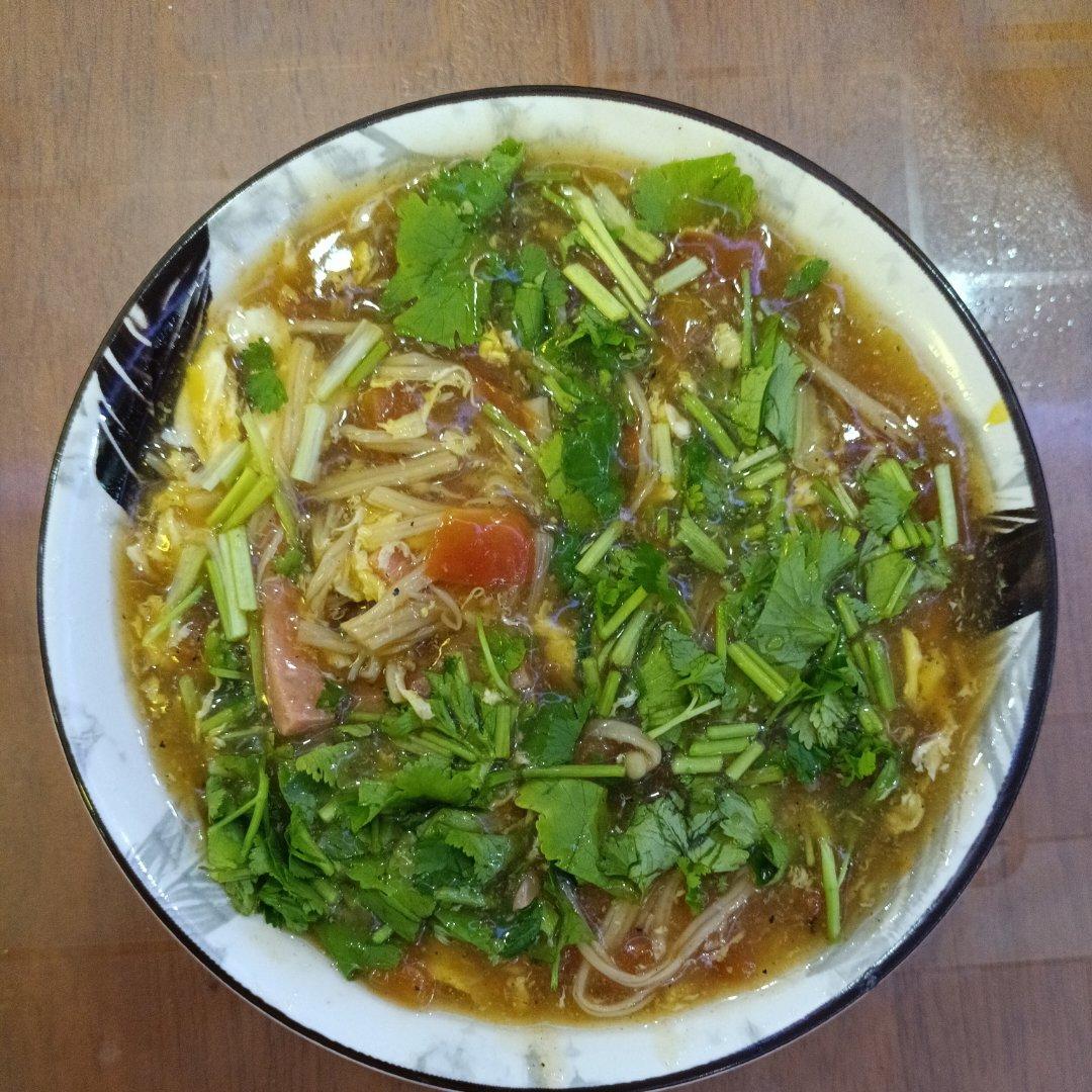 10分钟就能搞定的低脂酸辣汤❗好喝又开胃