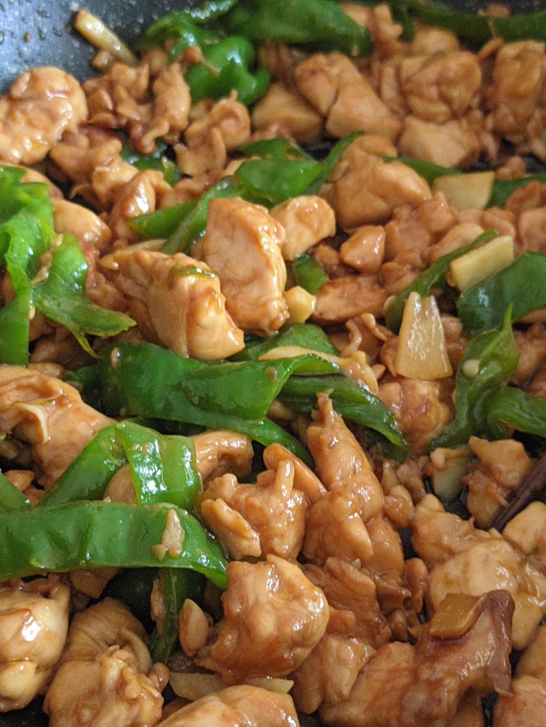 快手减脂菜-青椒鸡里脊