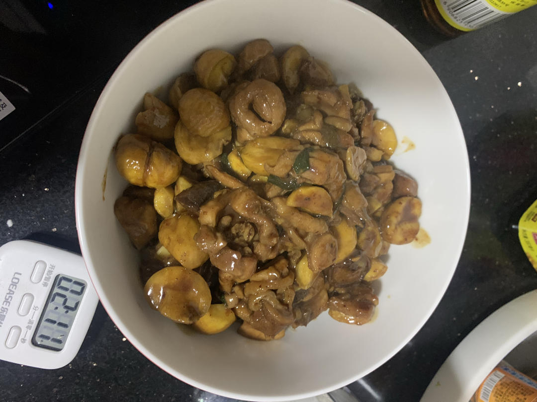 超美味的【板栗焖鸡】