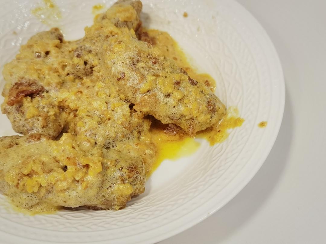好吃到舔手指的咸蛋黄鸡翅