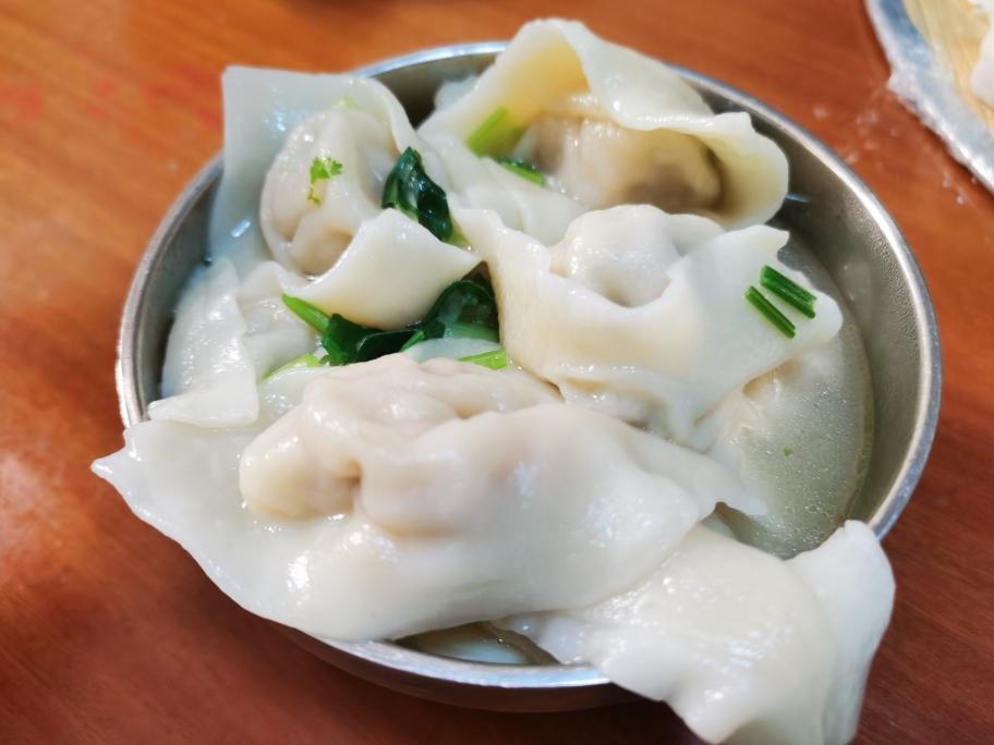 青菜肉馅大馄饨的做法