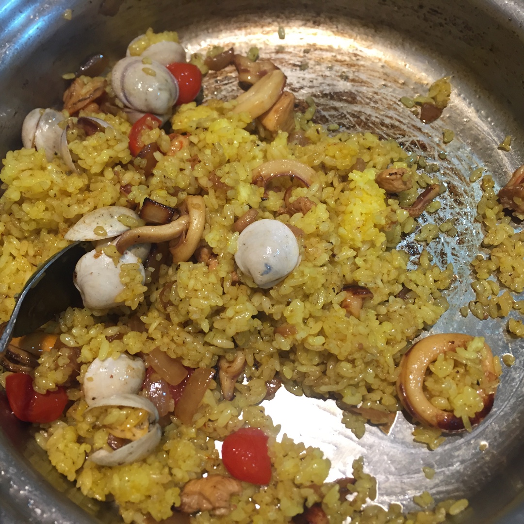 正宗paella 西班牙海鲜饭