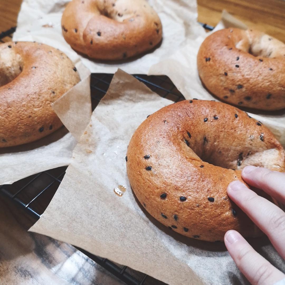 100%全麦贝果 基础纯全麦贝果