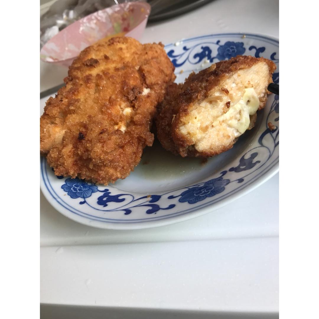 【芝士爆浆鸡排】