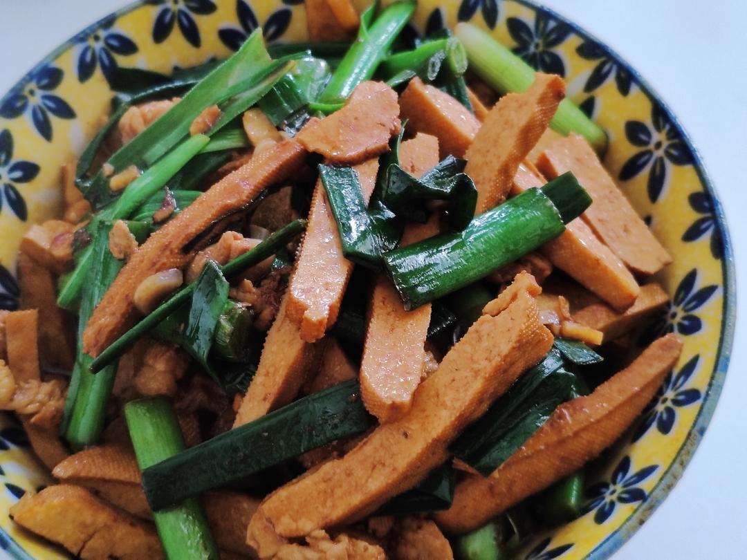 韭菜香干