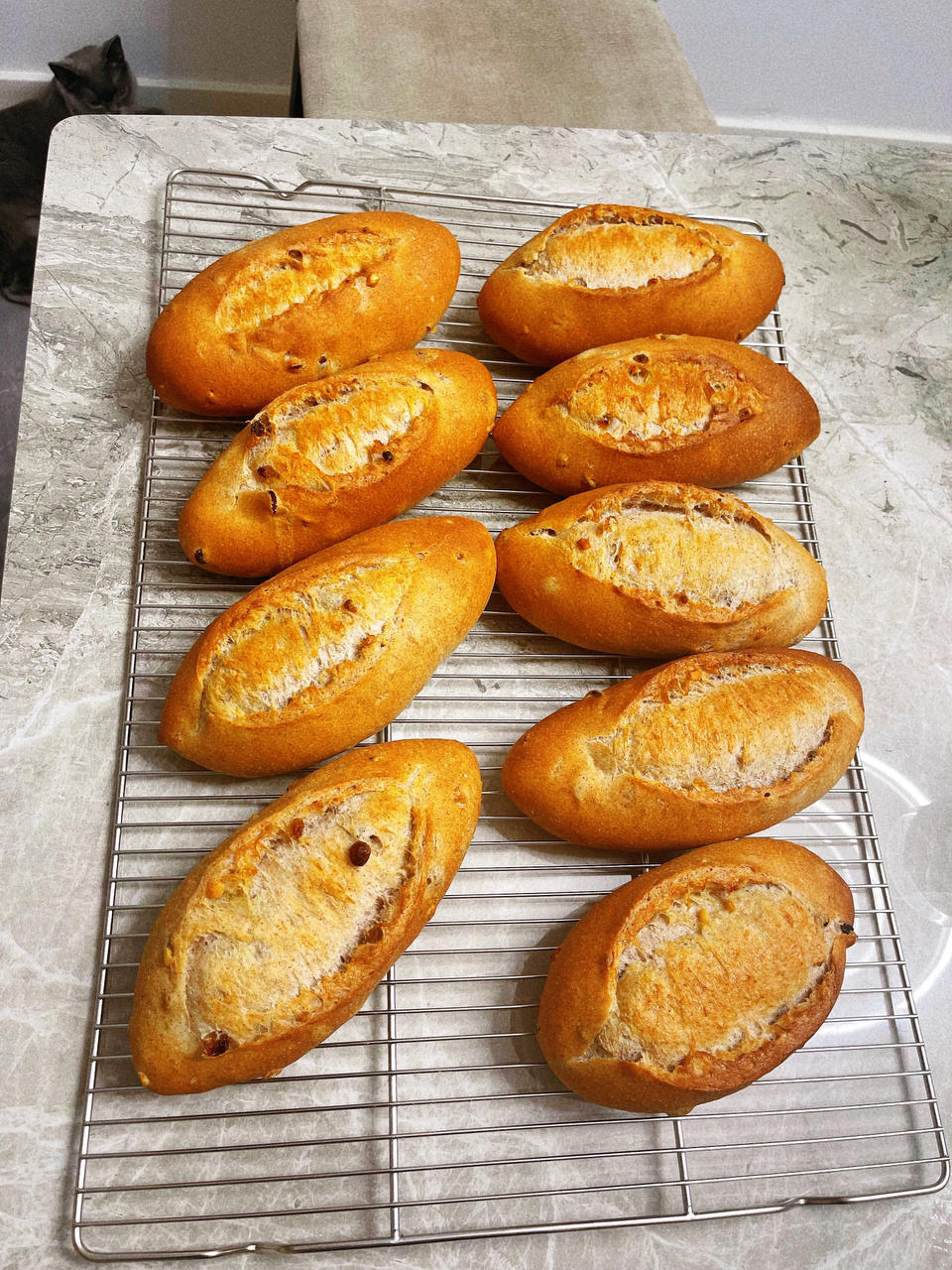 红糖全麦坚果软欧｜一吃就会爱上的面包