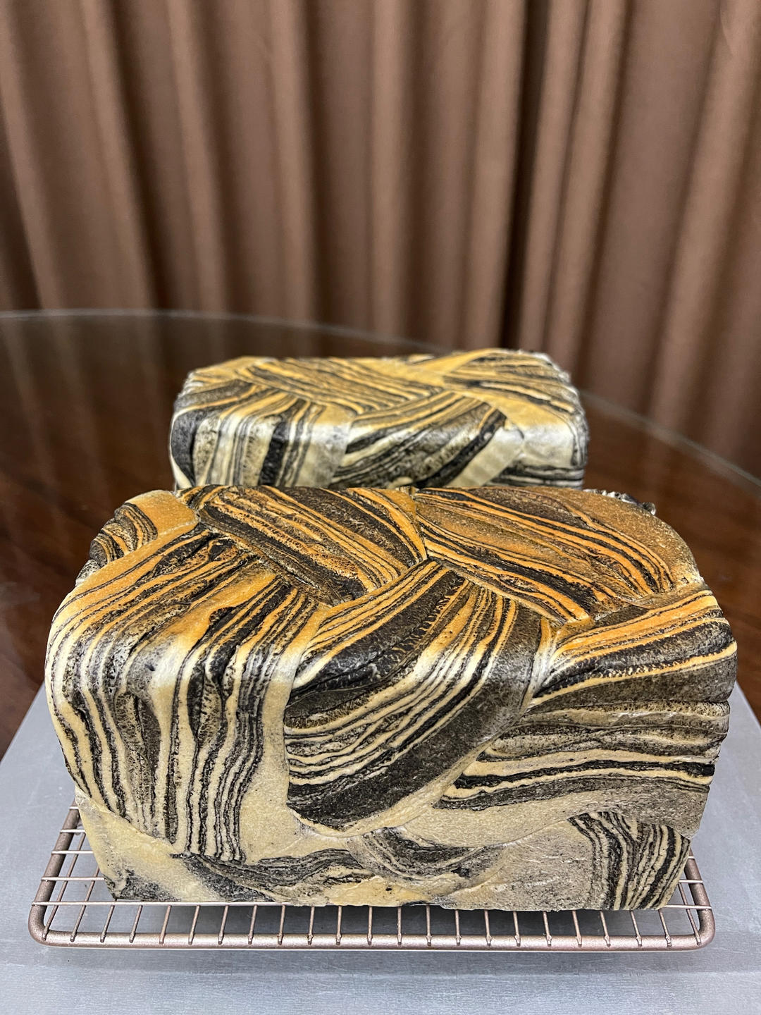 豆沙大理石吐司