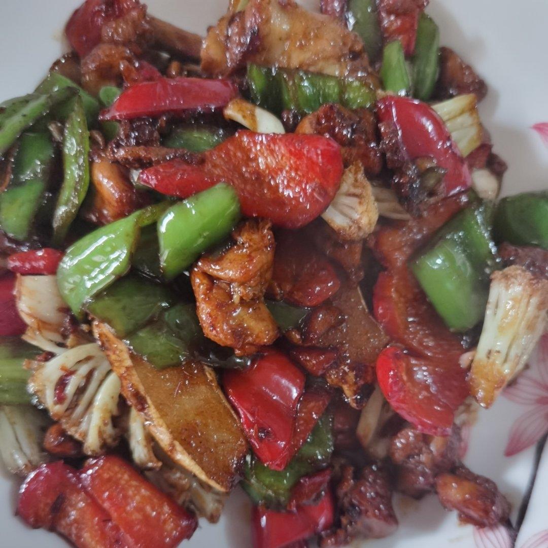 爆炒鸡腿肉🍗生炒鸡