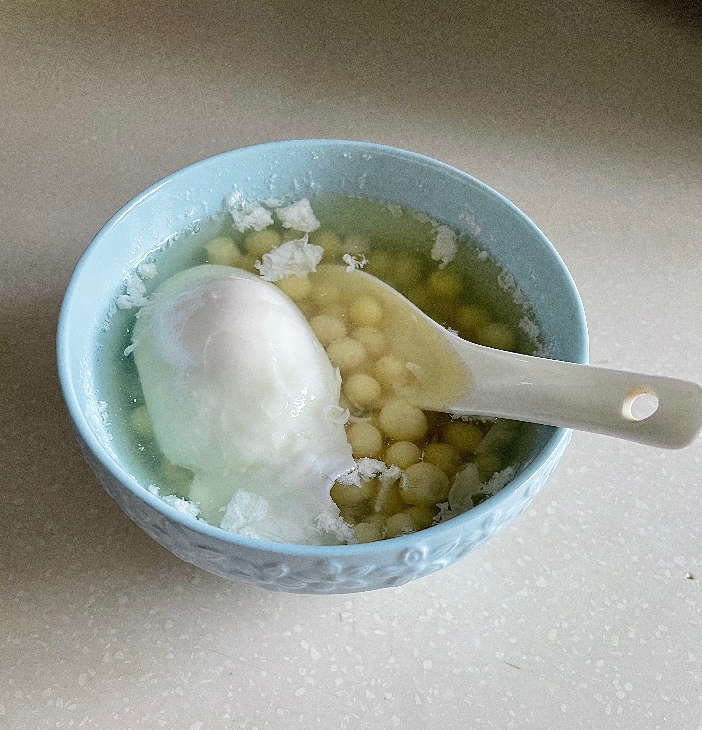 苏式点心：鸡头米水潽蛋（水铺蛋）——中式茶点和甜品（三十七）的做法 步骤3