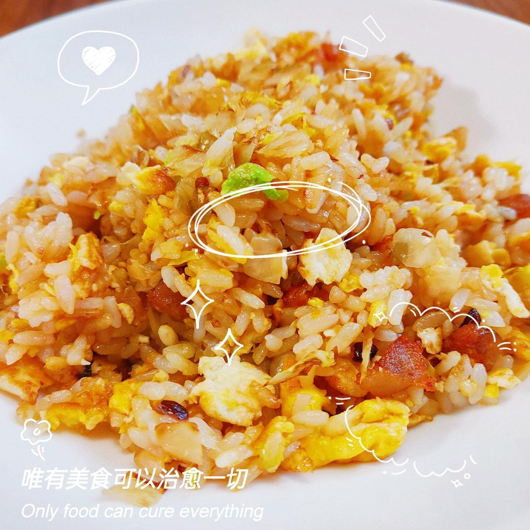 从小爱到大的油渣炒饭，附熬猪油的办法
