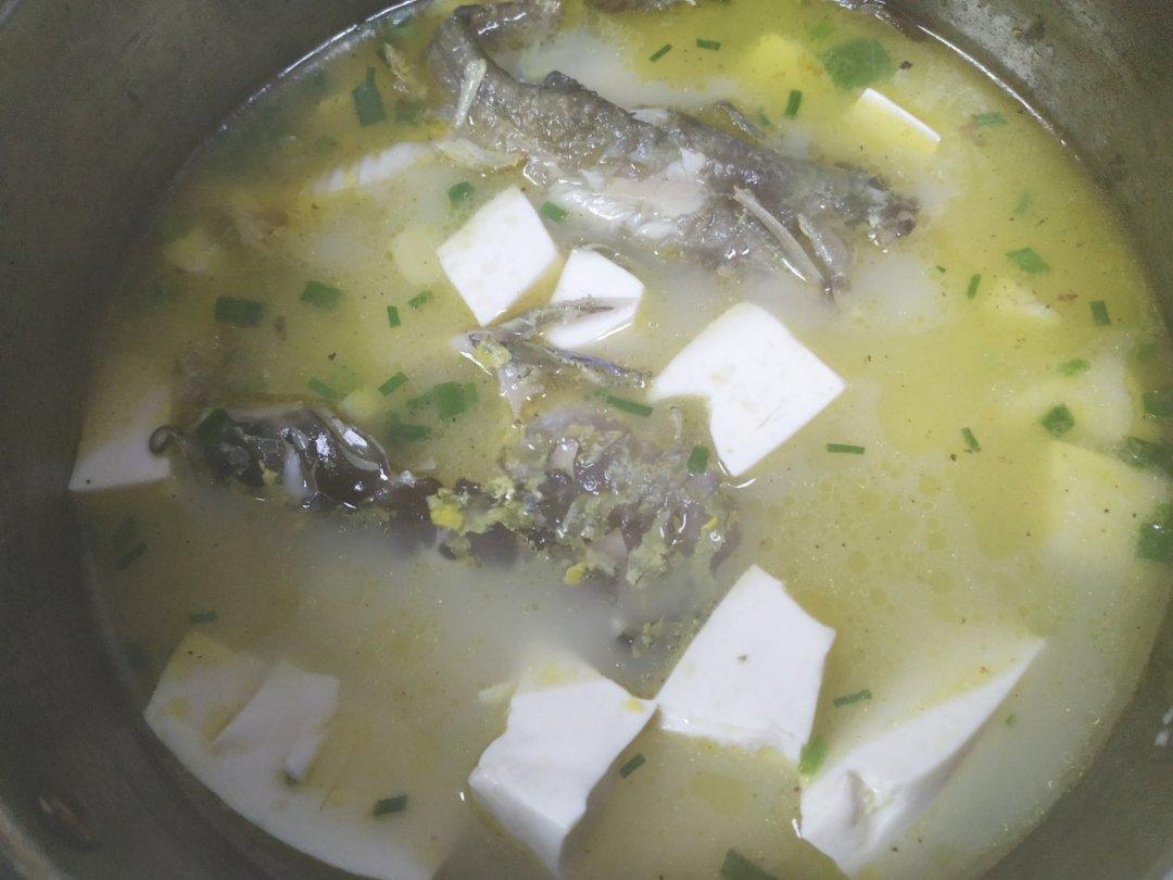 黄骨鱼豆腐汤