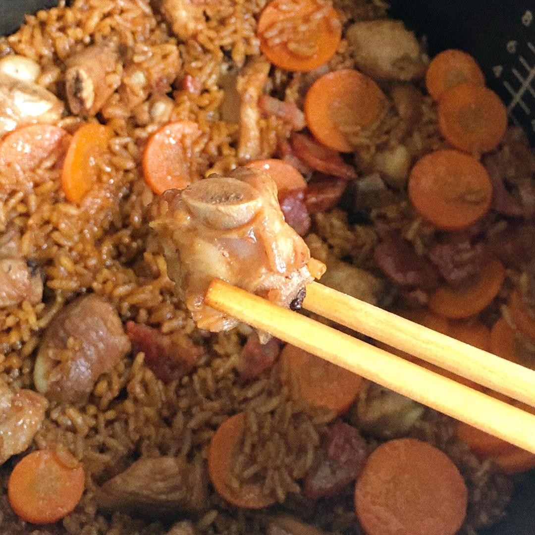 「电饭煲排骨焖饭」的做法