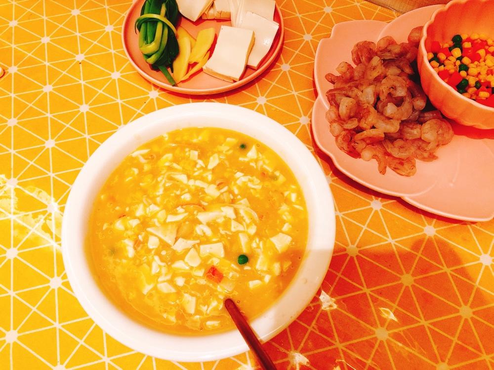 蟹黄豆腐（咸蛋黄版）