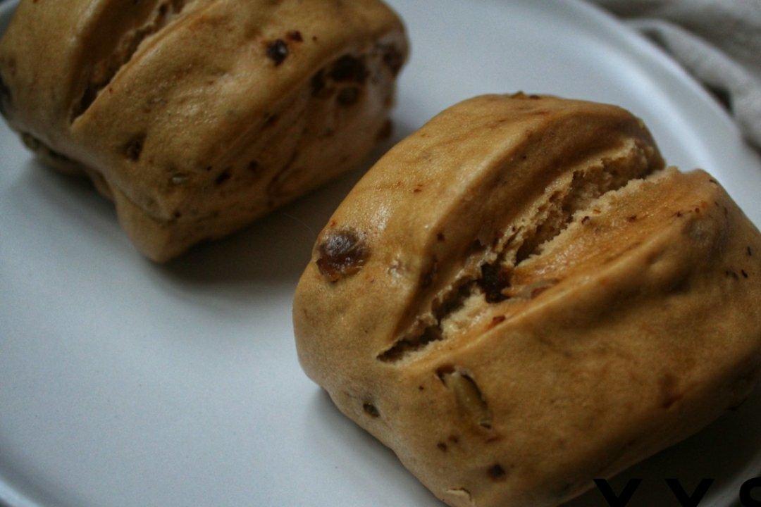 快手料超足的红糖馒头