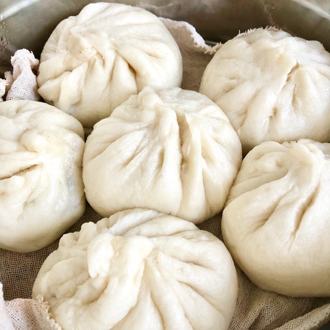 洋槐花富翁—槐花虾仁包子