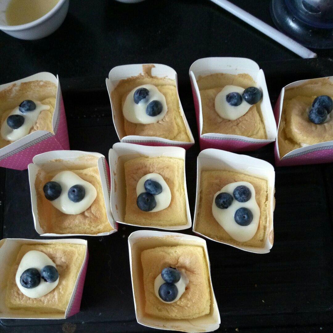 北海道戚风杯子蛋糕