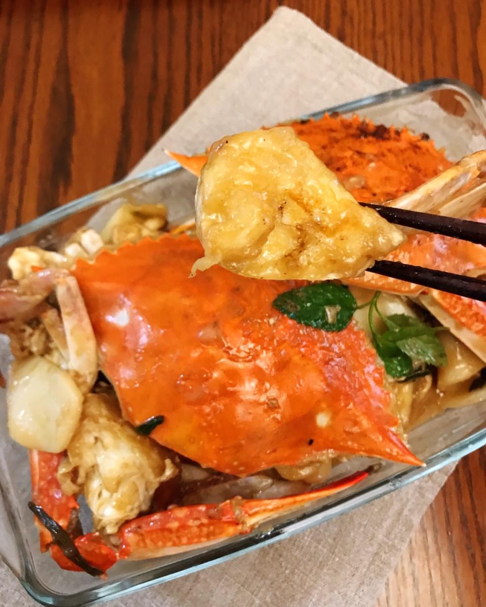 梭子蟹炒年糕