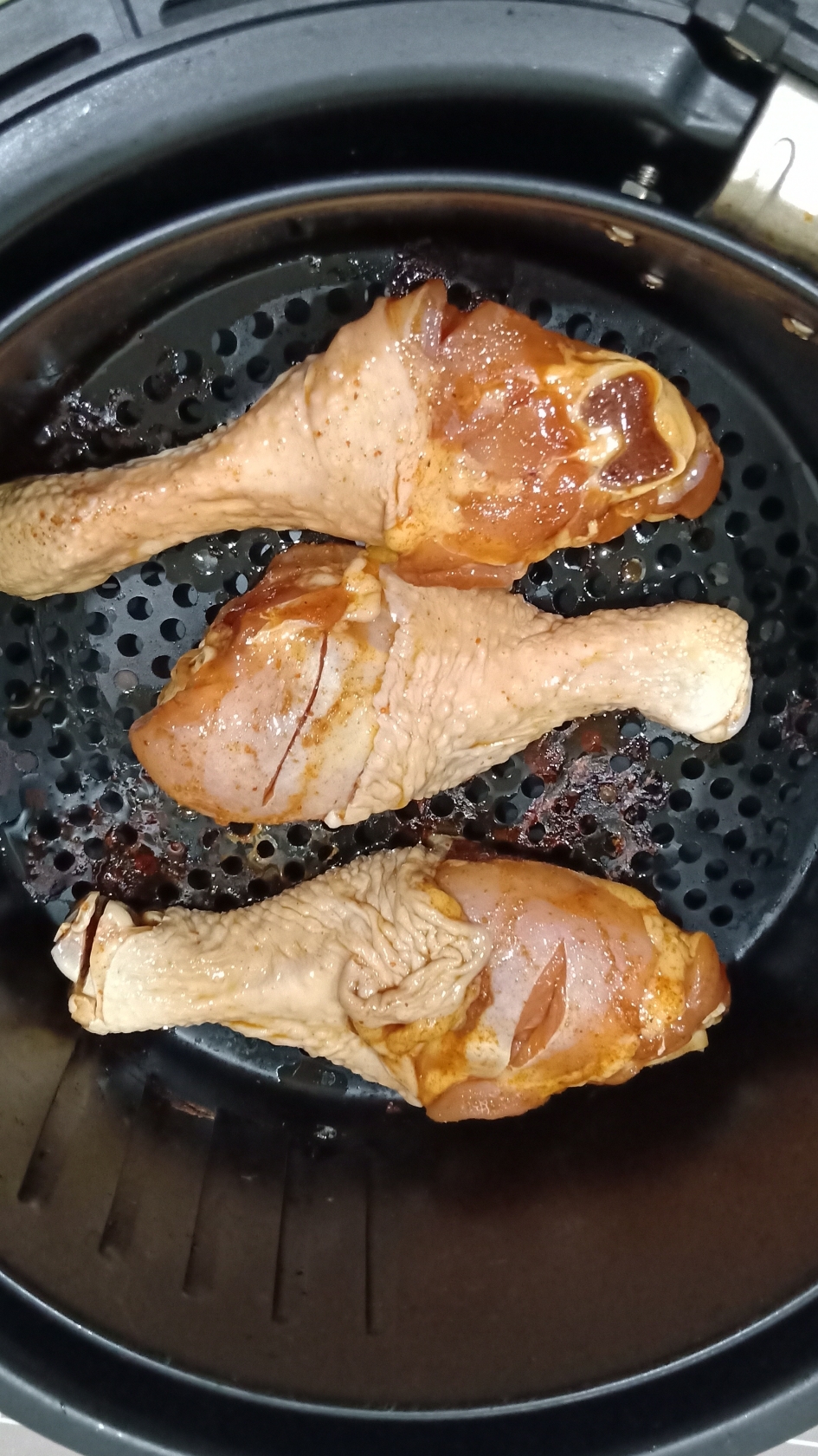 空气炸锅——美味烤全翅和烤鸡大腿的做法 步骤14