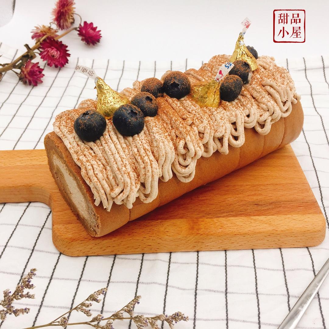 咸摩卡奶油卷/完美毛巾面技巧+回味无穷摩卡配方/烘焙视频蛋糕篇9「中卷」