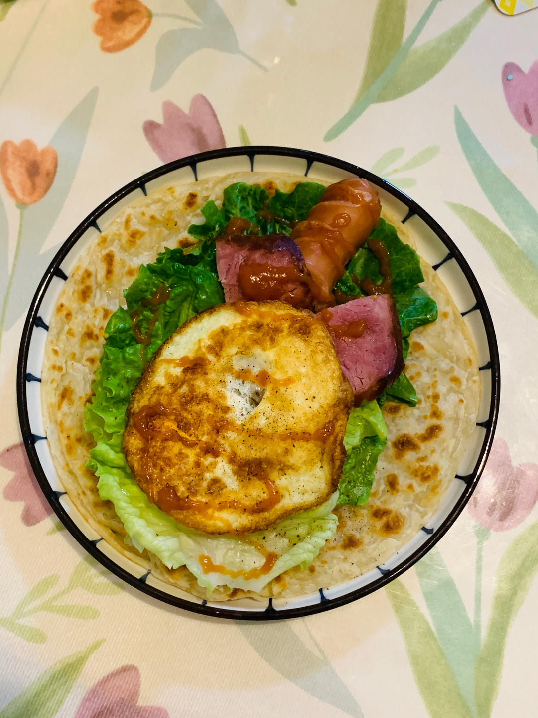 手抓饼的仪式感🤗